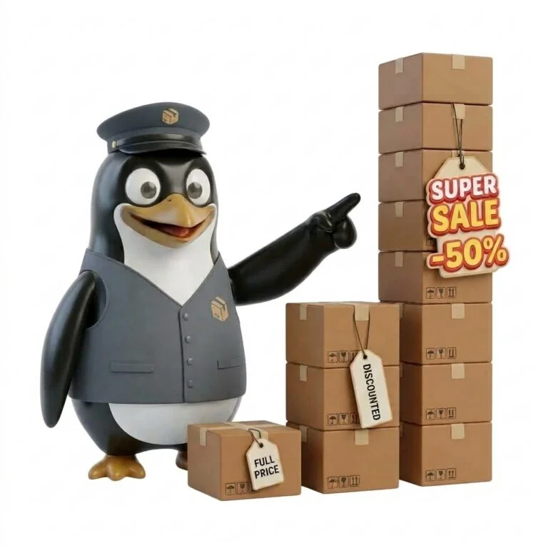Pinguins &kappa;&lambda;&iota;&mu;&alpha;&kappa;&omega;&tau;έ&sigmaf; &tau;&iota;&mu;έ&sigmaf;