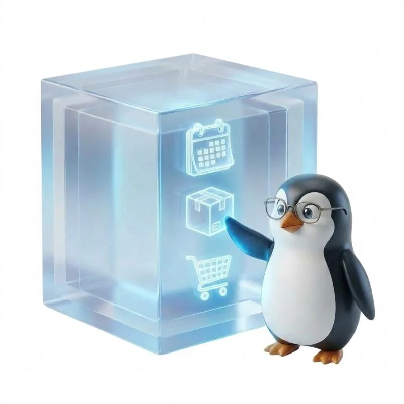 Pinguins Cube